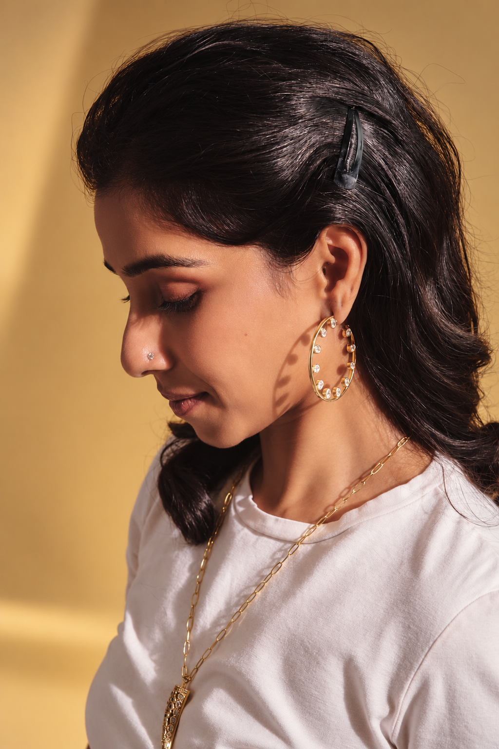 Twinkle  Hoops Earring